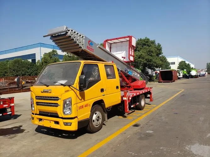 滨海县附近云梯车出租 砂石搬运