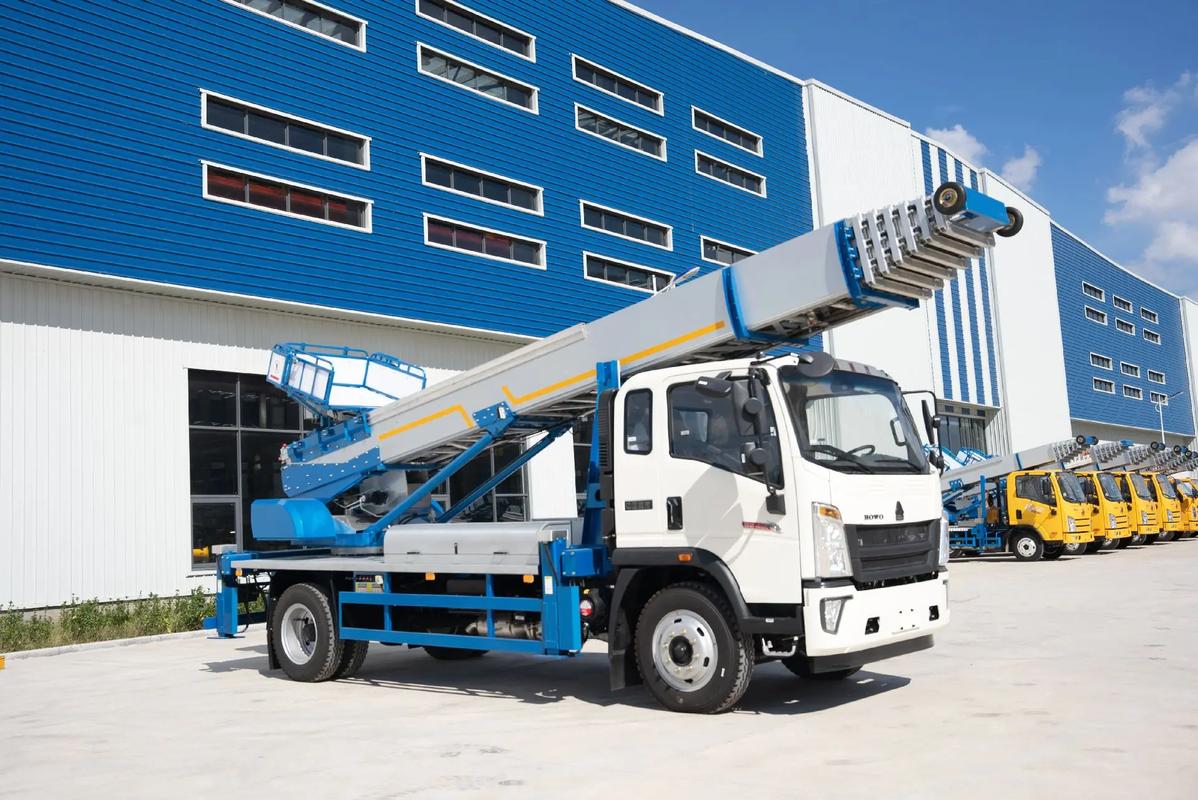 滨海县出租云梯车高空作业车 建筑垃圾搬运